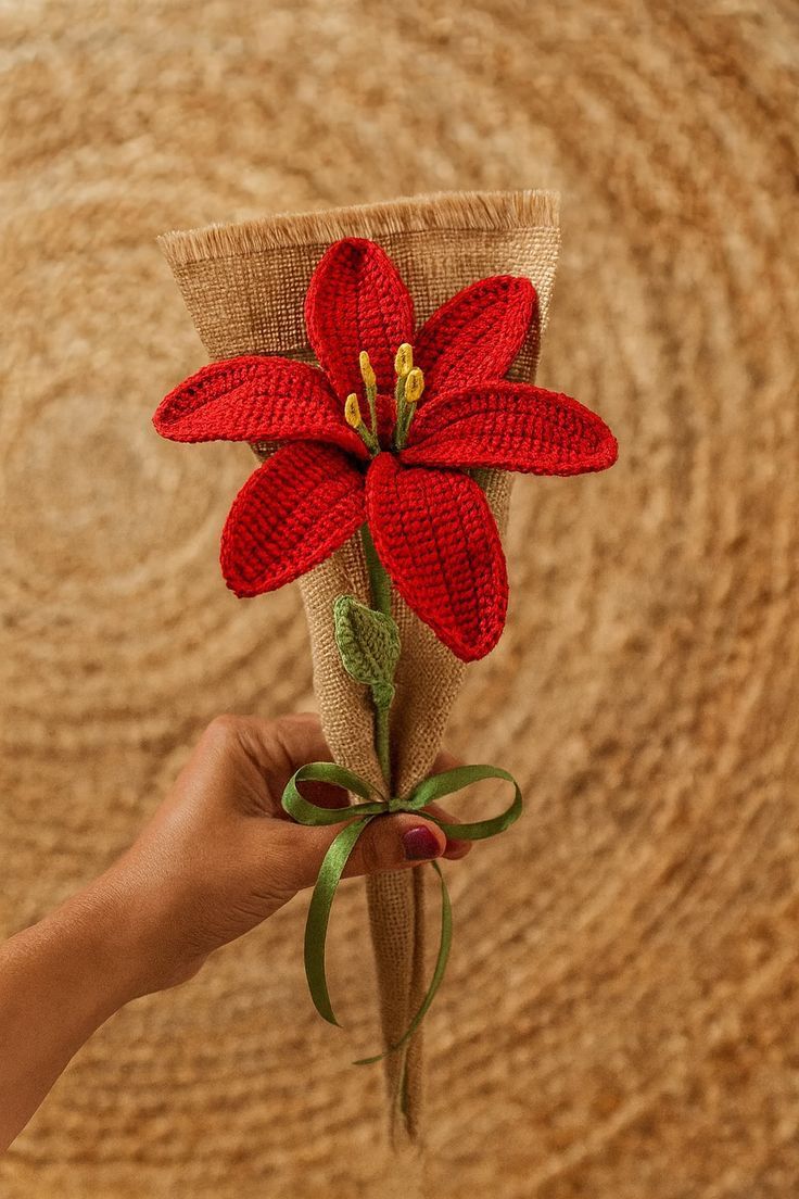 Hand Woven Artificial Beautiful Flowers