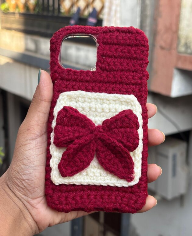 Customised Crochet Phone Case