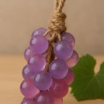 Handmade Grape Soap on a Rope