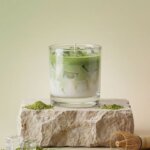 Matcha Glow Glass Candle