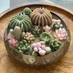 Desert Bloom Succulent Candle Bowl 🌵✨