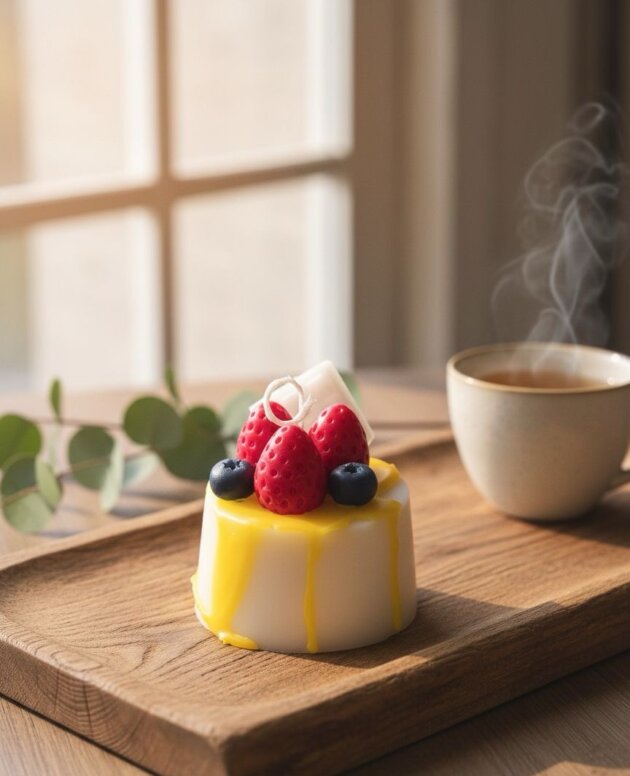 Dessert candle ❤️