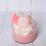 Strawberry Ice Cream Sundae Candle 🍓🍨