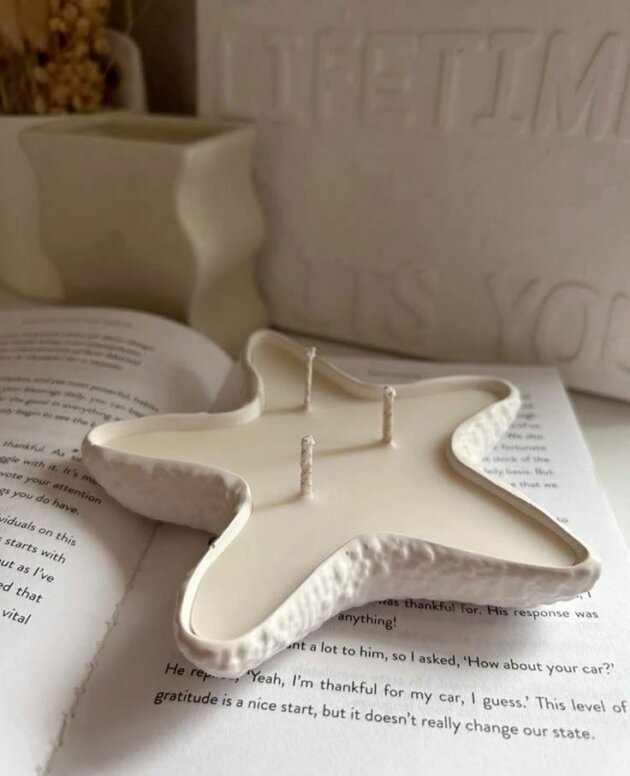 Starfish Scented Candle