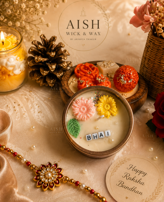 ✨ Bhai - Bhabhi Candle – Raksha Bandhan Special