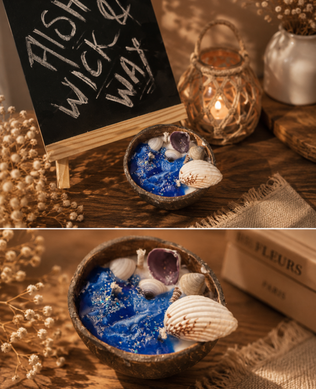 🌊 Bring the Ocean Home with Handmade Luxury 🐚