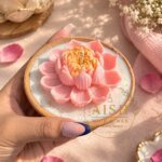 Terracotta Lotus Candle