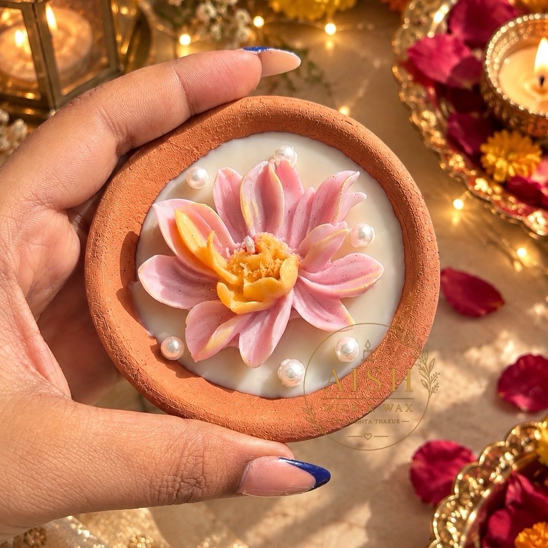πͺ· Lotus Glow β A Touch of Festive Elegance.. - Image 2